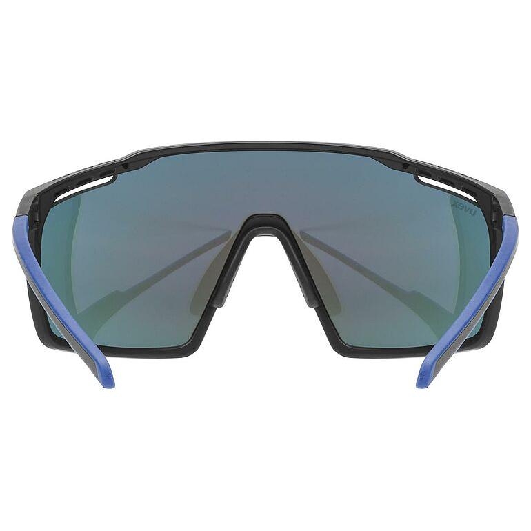 Uvex MTN Perform Sunglasses Black / Blue - FREE UK Shipping, FREE 365 Day Returns | Moto Central