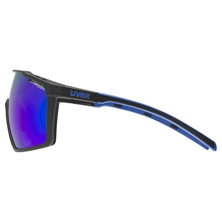 Uvex MTN Perform Sunglasses Black / Blue - FREE UK Shipping, FREE 365 Day Returns | Moto Central