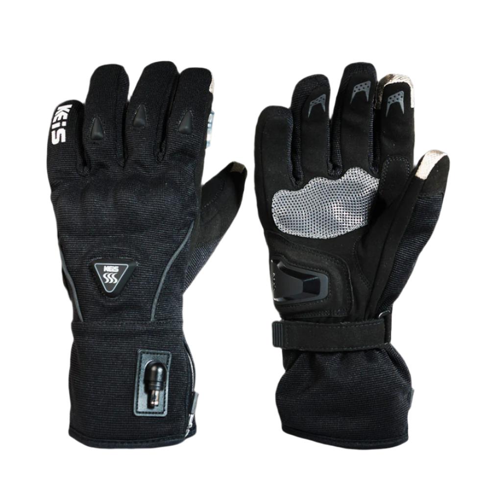 Keis G701S Shorty Bonded-Textile Heated Gloves