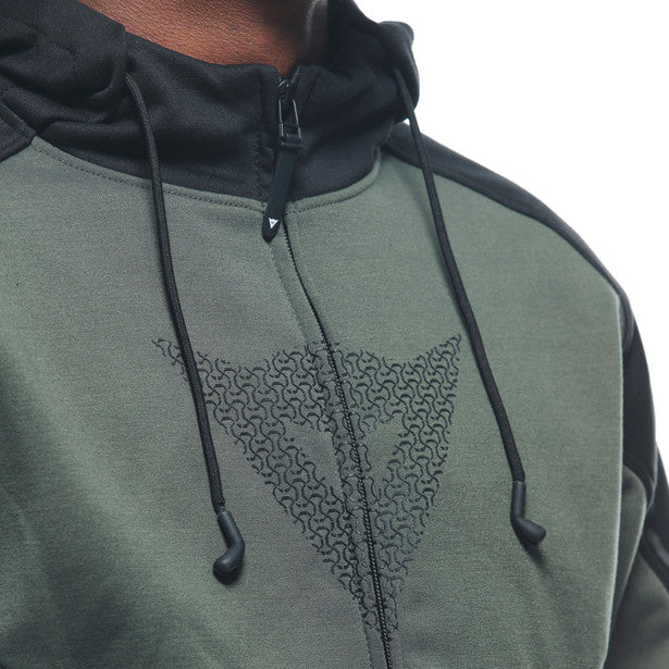 Dainese Daemon X Protective Hoodie Green / Black