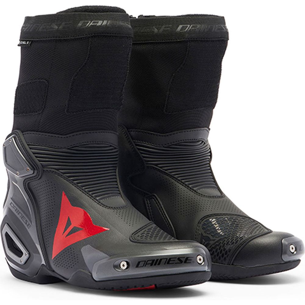 Dainese Axial 2 Air Boots Black / Black / Fluo Red