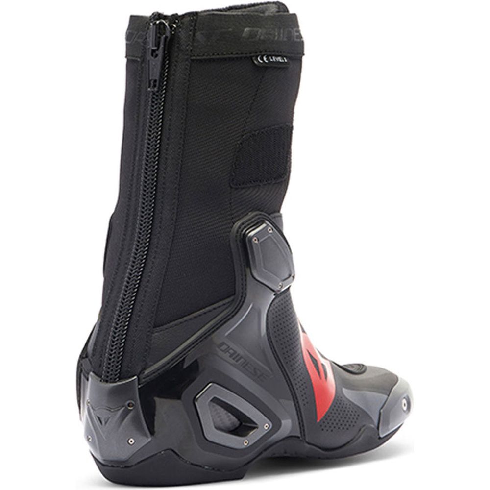 Dainese Axial 2 Air Boots Black / Black / Fluo Red