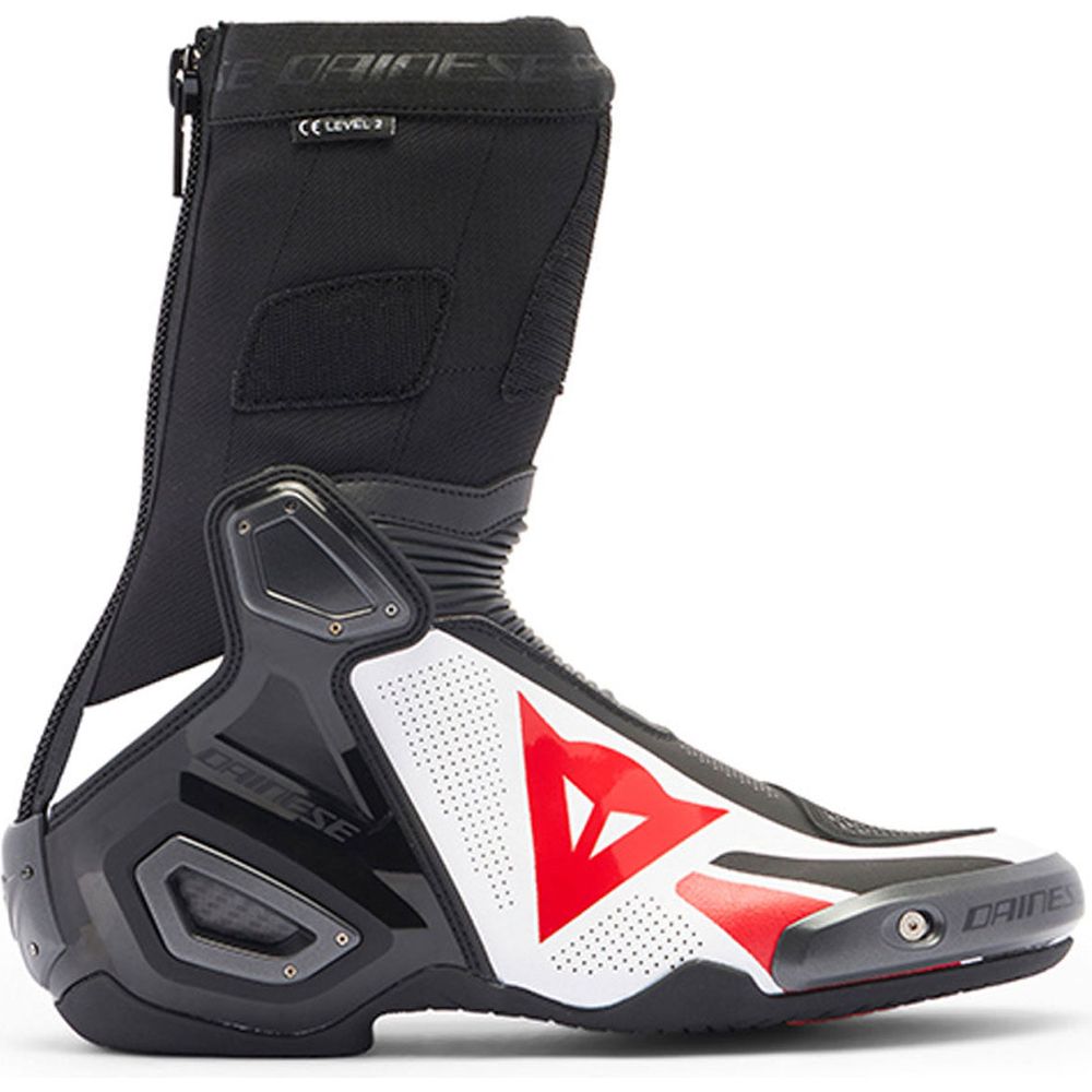 Dainese Axial 2 Air Boots Black / White / Lava Red