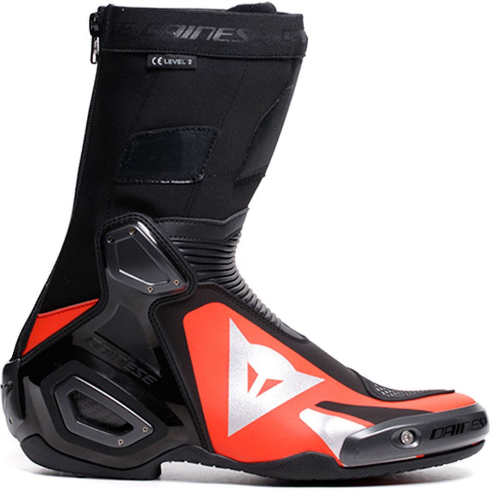 Dainese Axial 2 Boots Black / Fluo Red