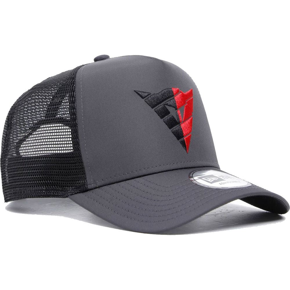 Dainese Speed Demon E-Frame Trucker Cap Grey / Red / Black