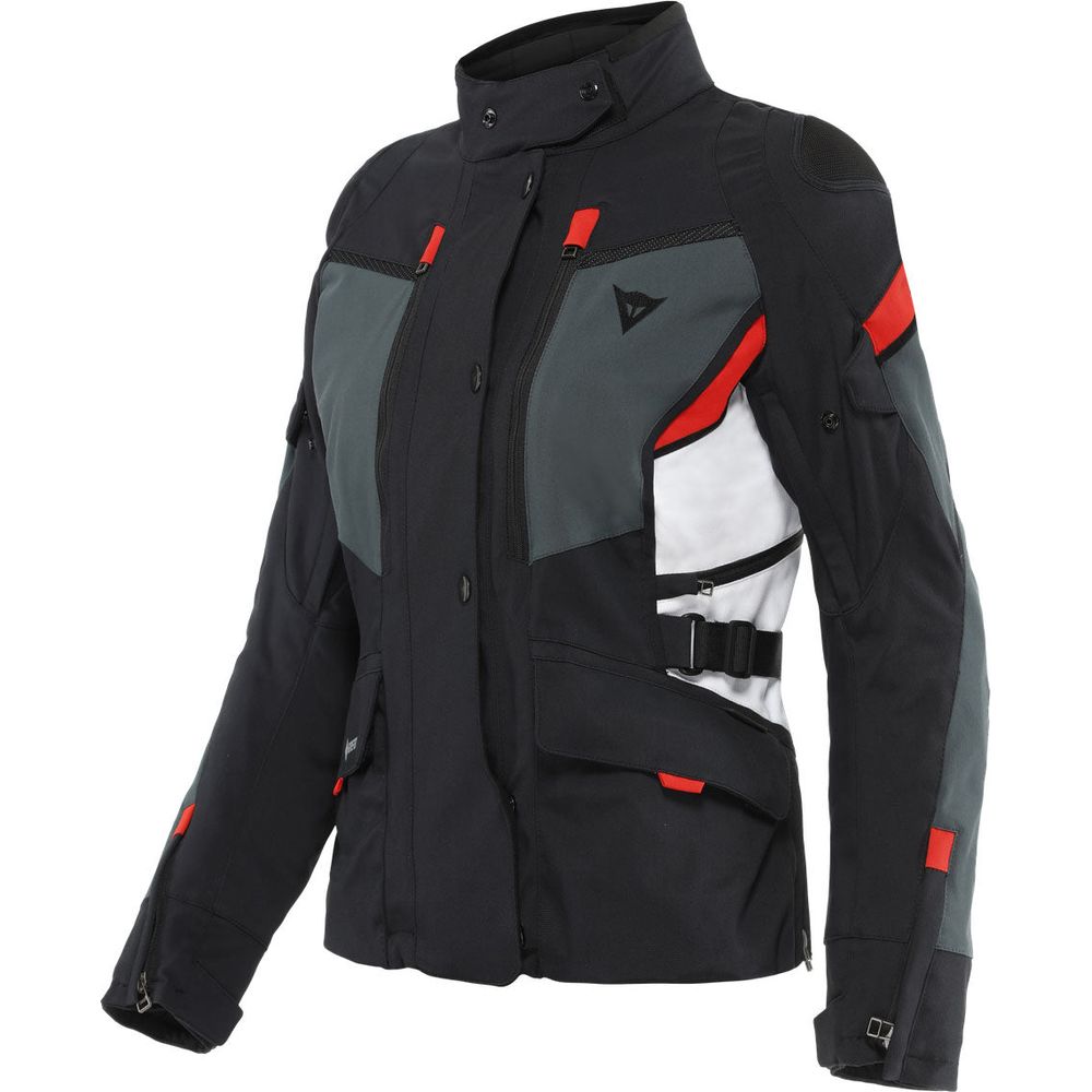 Dainese Carve Master 3 Ladies Touring Gore-Tex Jacket Black / Ebony / Lava Red