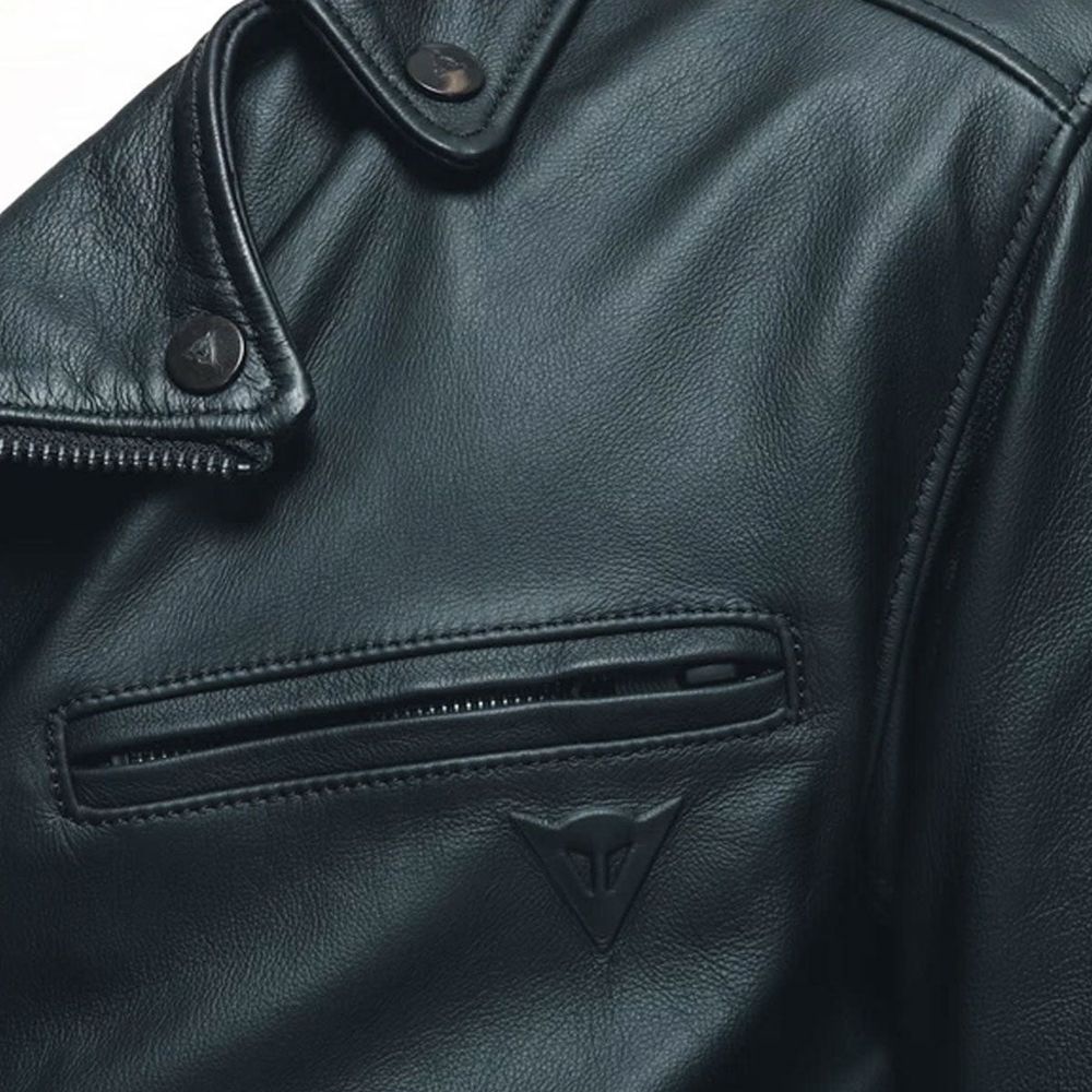 Dainese Chiodo Leather Jacket Black