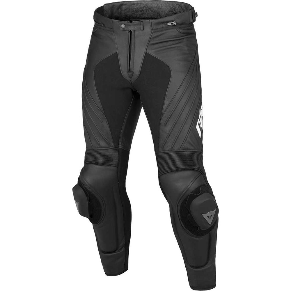 Dainese Delta Pro Evo C2 Pelle Leather Trouser Black / Black