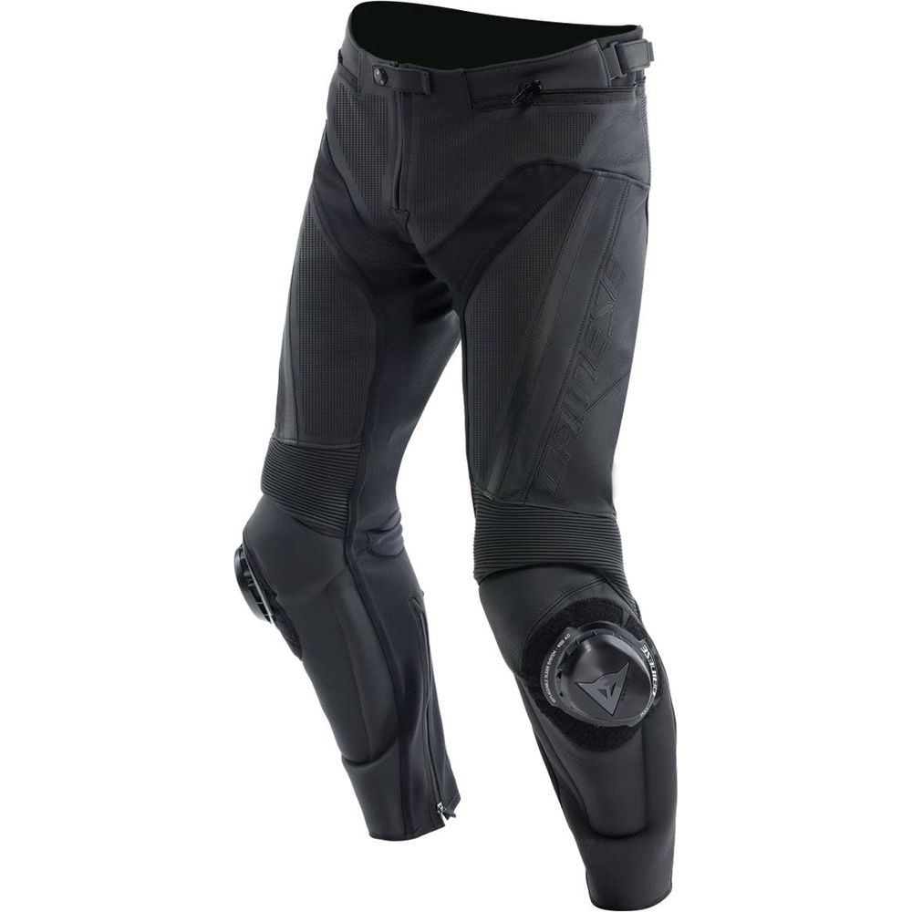 Dainese Delta 4 Perforated Leather Trouser Black / Black