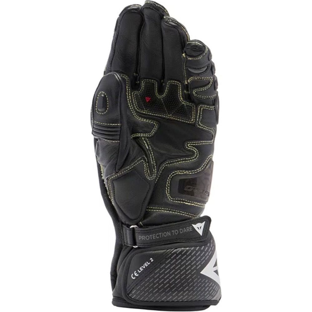 Dainese Full Metal 7 Leather Gloves Black / Black