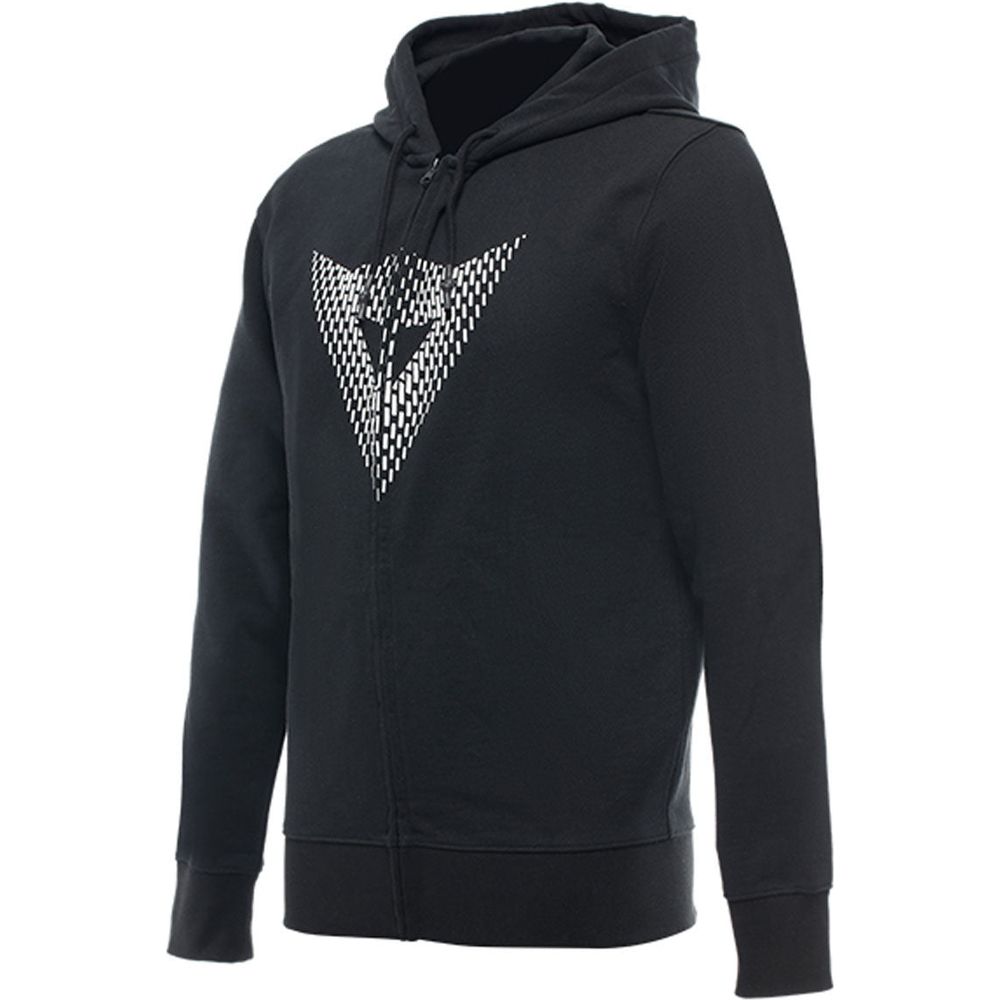 Dainese Logo Front Zip Casual Hoodie Black