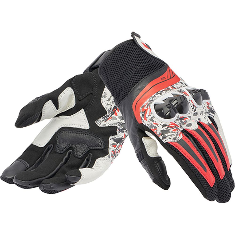 Dainese MIG 3 Leather Gloves Black / Red / White