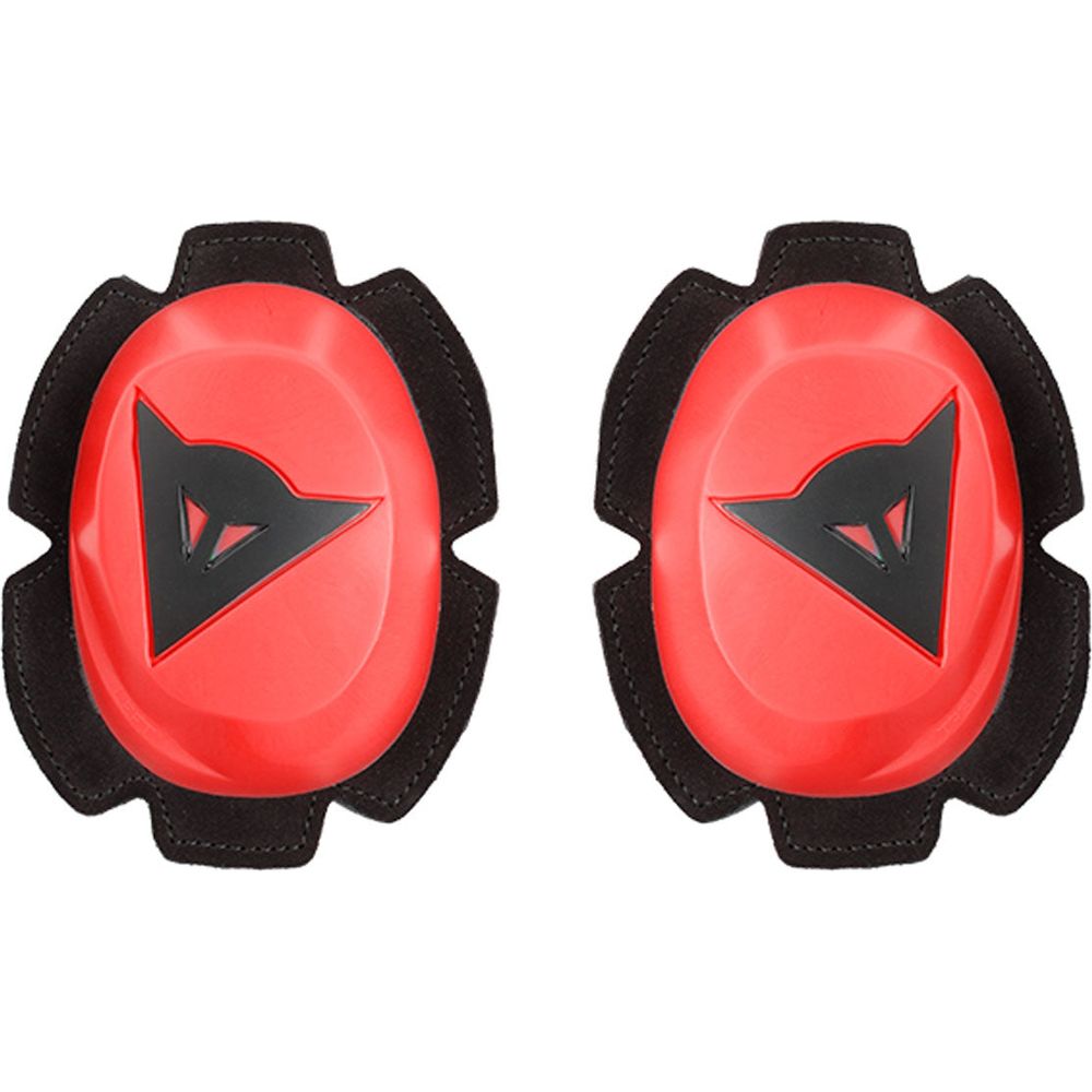 Dainese Pista Rain Knee Sliders Fluo Red / Black