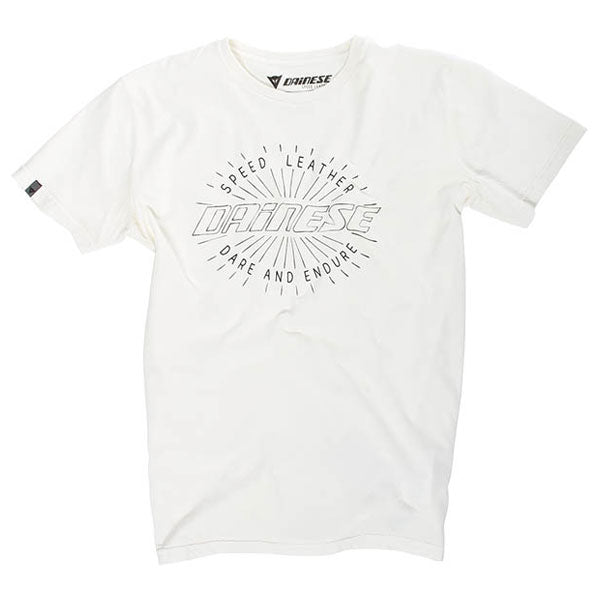 Dainese Rays Of Speed T-Shirt Fog White