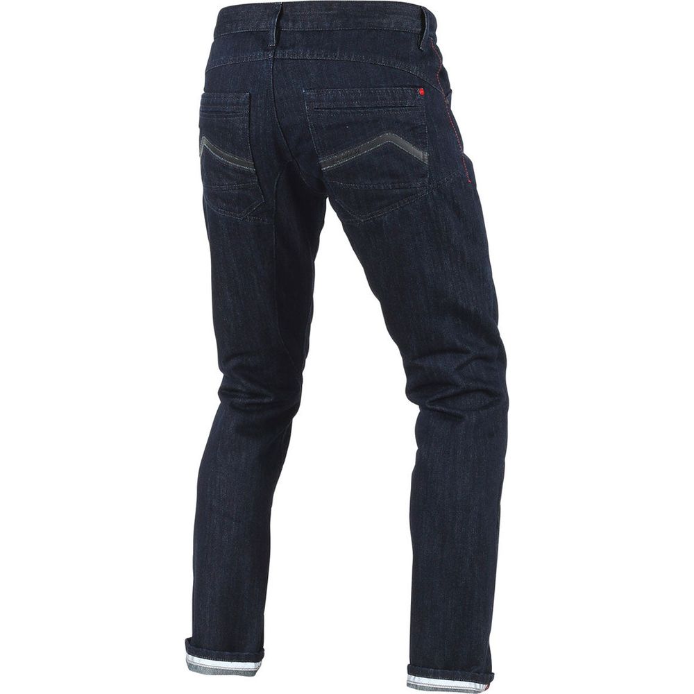 Dainese Strokeville Slim / Regular Fit Aramid Riding Denim Jeans Blue - FREE UK Shipping, FREE 365 Day Returns | Moto Central