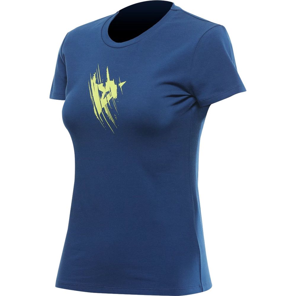 Dainese Tarmac Ladies T-Shirt Navy Peony