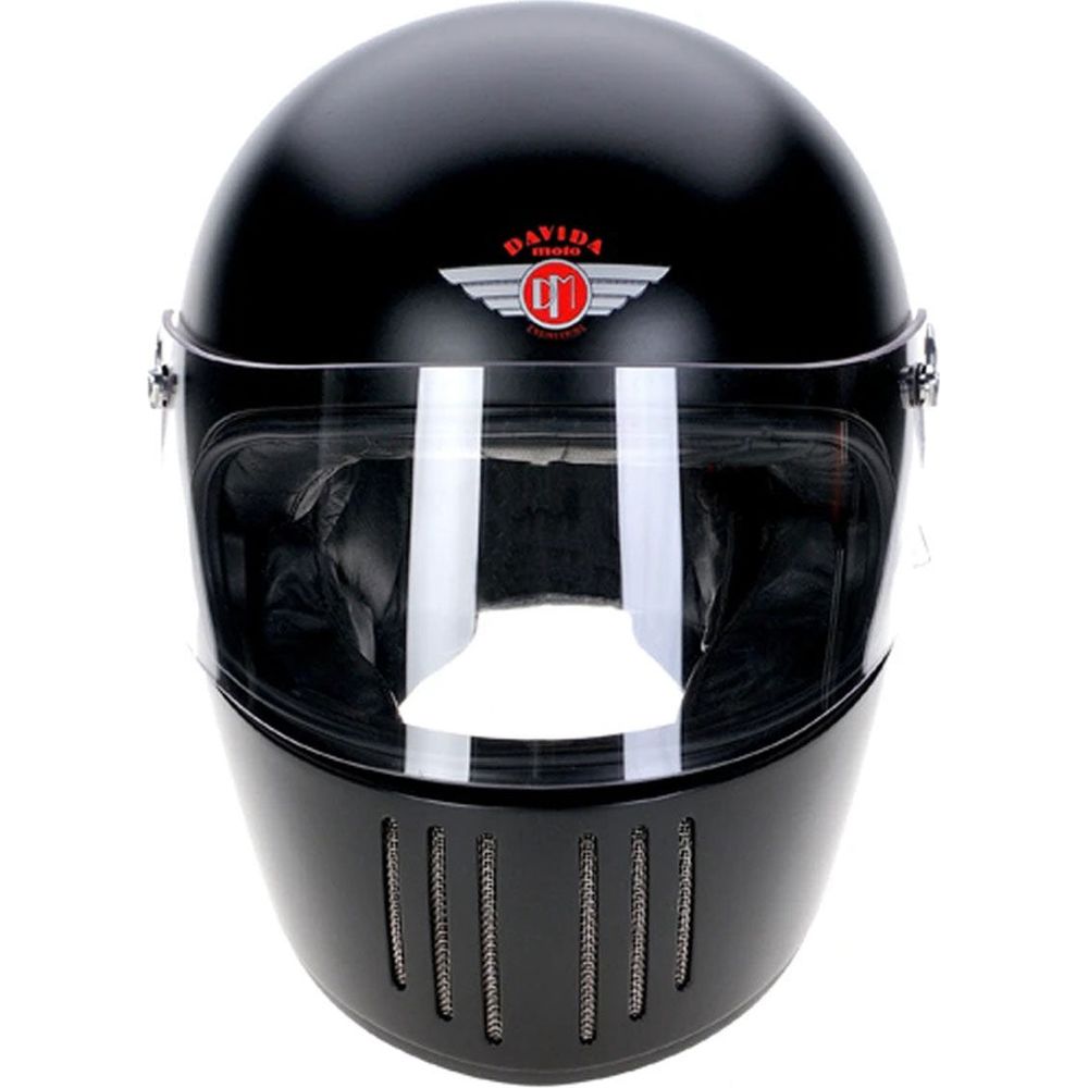 Davida Koura Full Face Helmet Matt Black - FREE UK Shipping, FREE 365 Day Returns | Moto Central