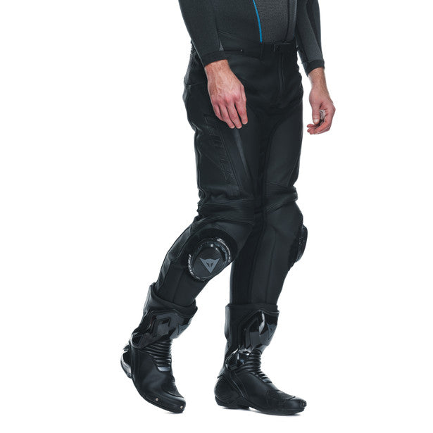 Dainese Delta 4 Leather Trouser Black / Black