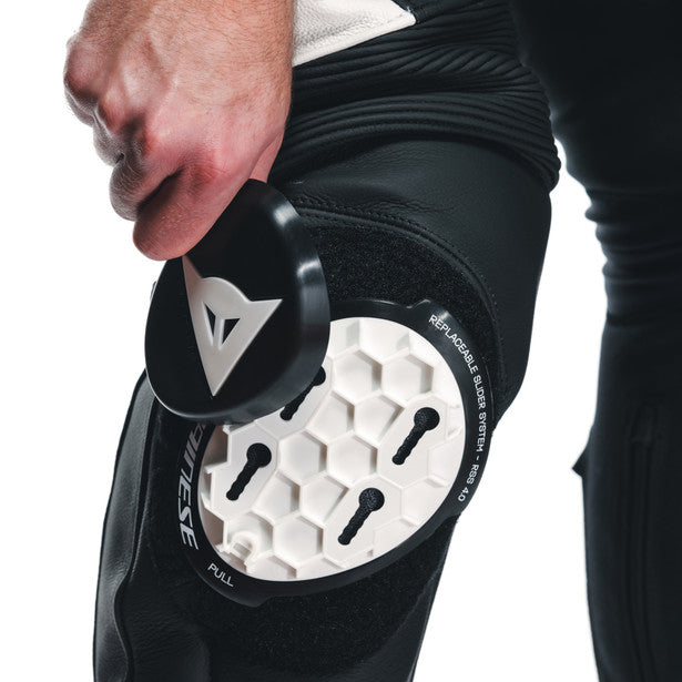 Dainese Delta 4 Leather Trouser Black / White