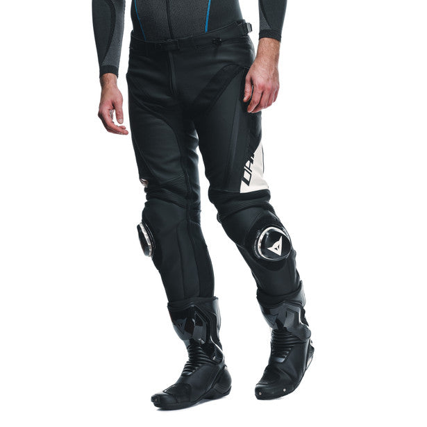 Dainese Delta 4 Leather Trouser Black / White