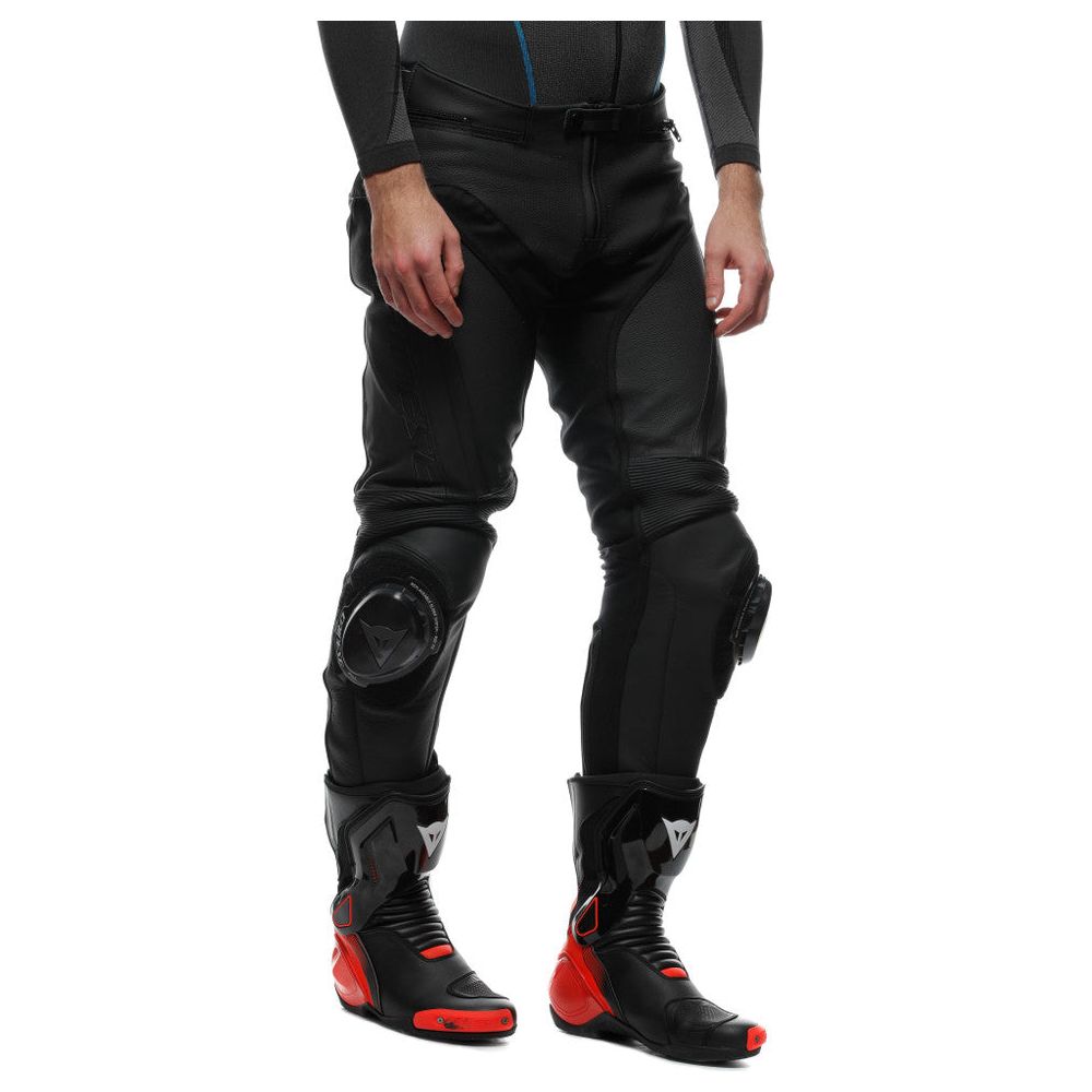 Dainese Delta 4 Perforated Leather Trouser Black / Black - FREE UK Shipping, FREE 365 Day Returns | Moto Central