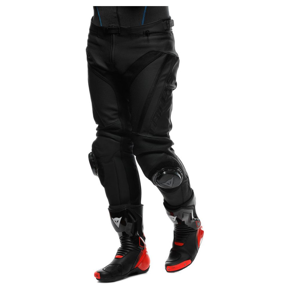 Dainese Delta 4 Perforated Leather Trouser Black / Black - FREE UK Shipping, FREE 365 Day Returns | Moto Central