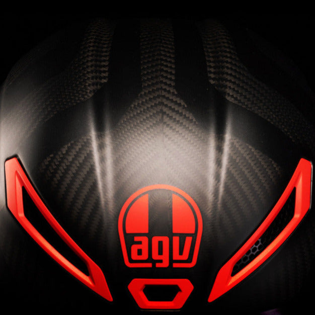 AGV Pista GP-RR ECE 22.06 Intrepido Full Face Helmet Carbon / Black / Red