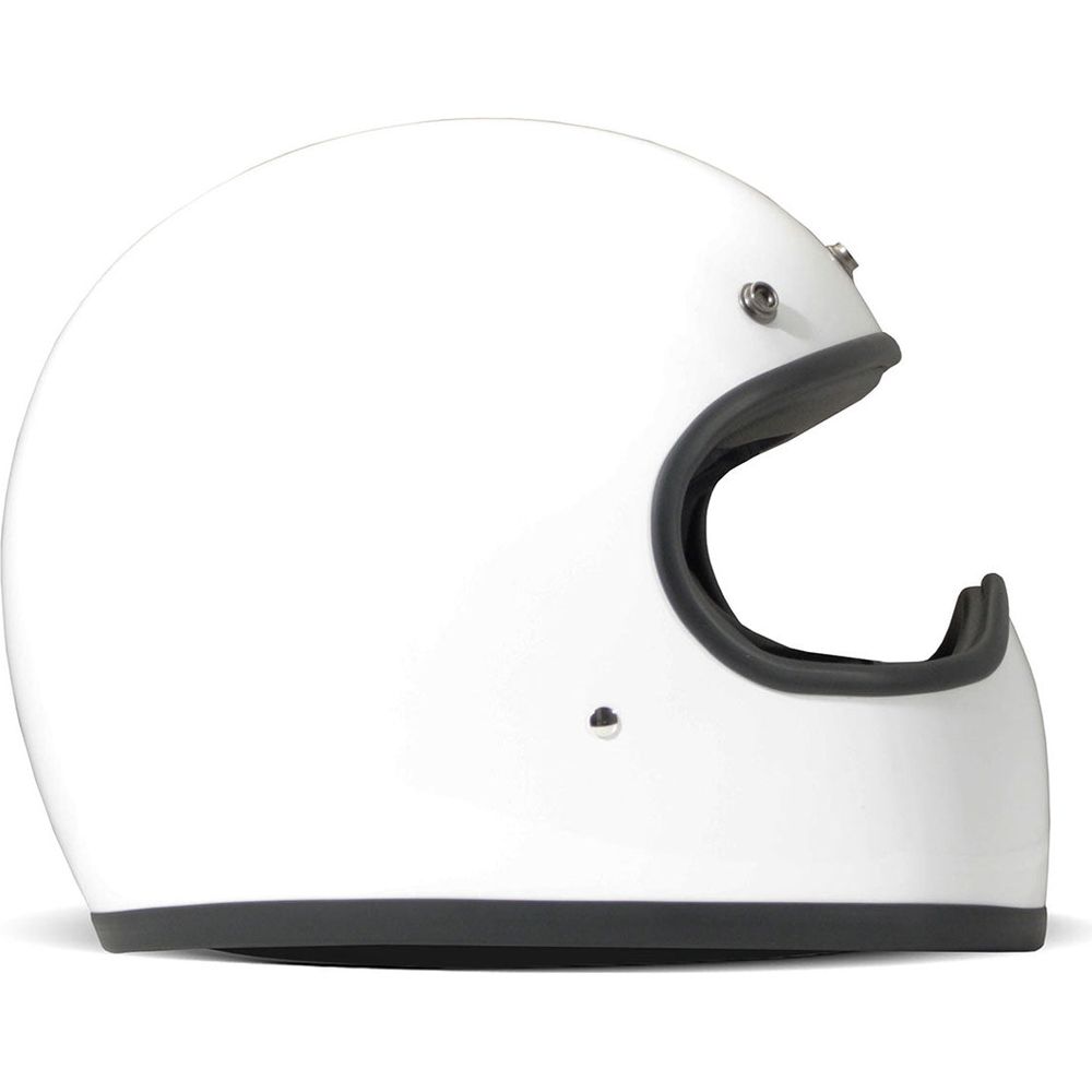 DMD Racer Standard Full Face Helmet White