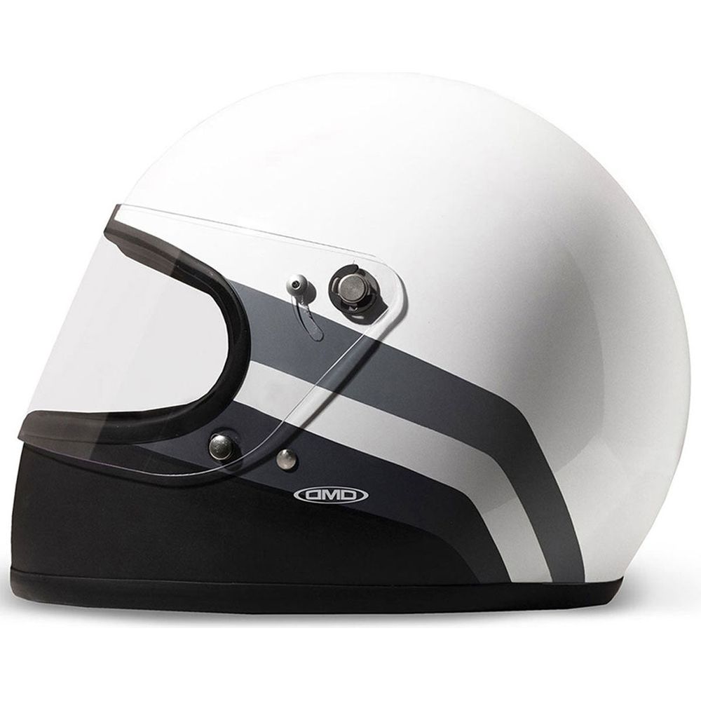 DMD Rocket Standard Full Face Helmet Grayscale