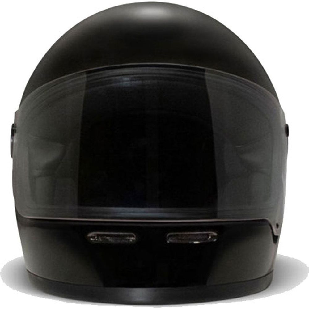 DMD Rivale Standard Full Face Helmet Solid Gloss Black  - FREE UK Shipping, FREE 365 Day Returns | Moto Central