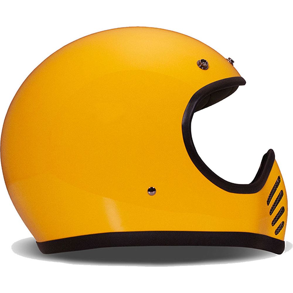 DMD SeventyFive Standard Full Face Helmet Yellow - FREE UK Shipping, FREE 365 Day Returns | Moto Central