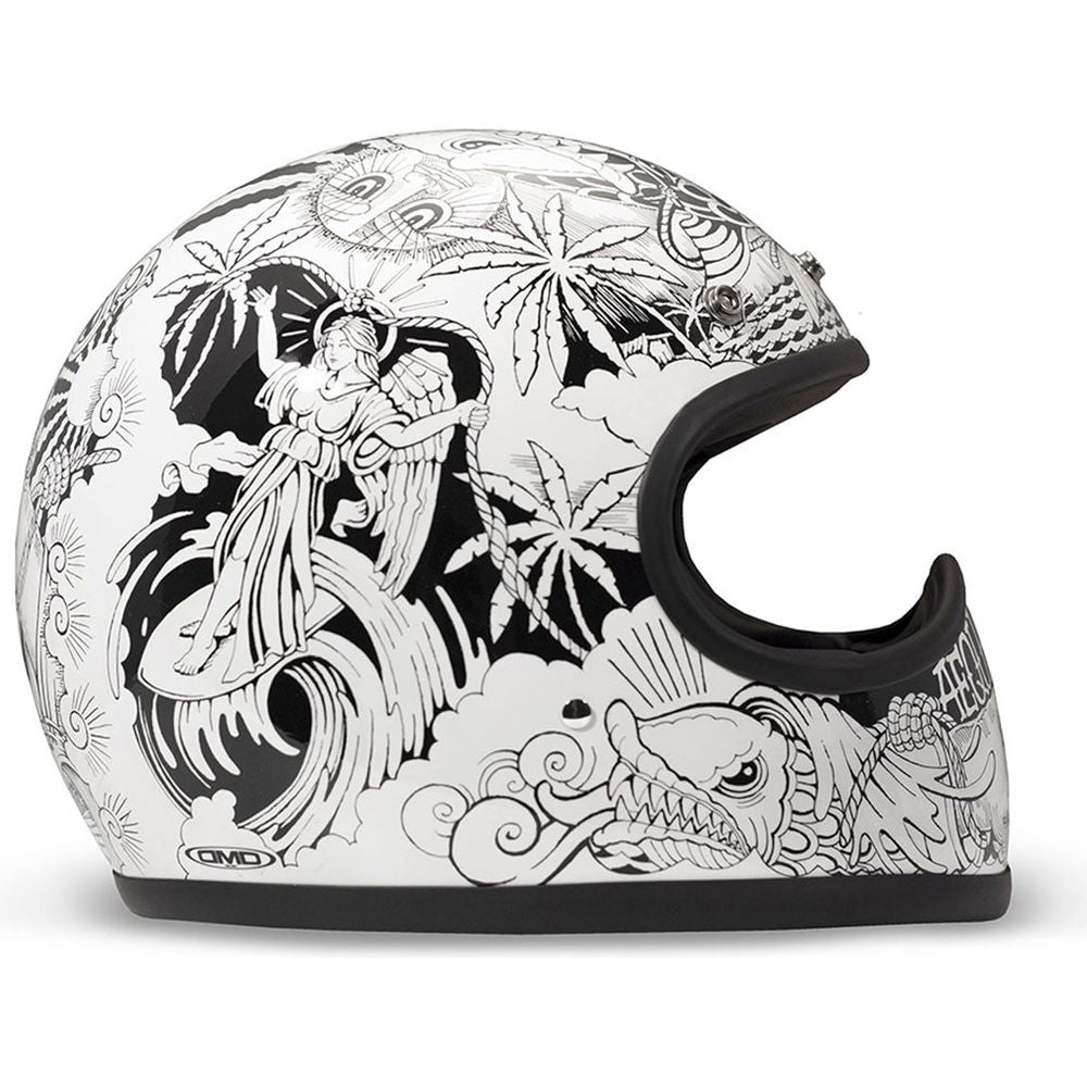 DMD Racer Standard Full Face Helmet Aequilibrium - FREE UK Shipping, FREE 365 Day Returns | Moto Central