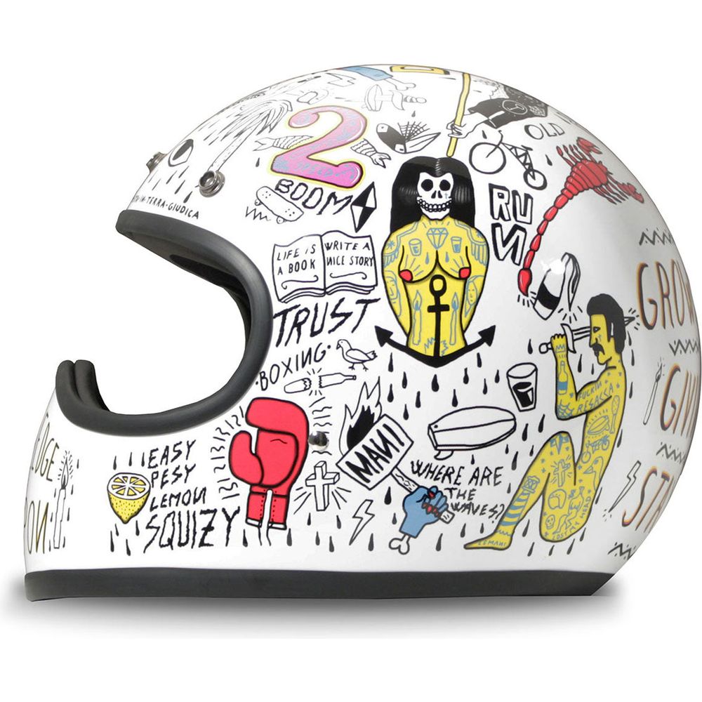 DMD Racer Standard Full Face Helmet Tribal