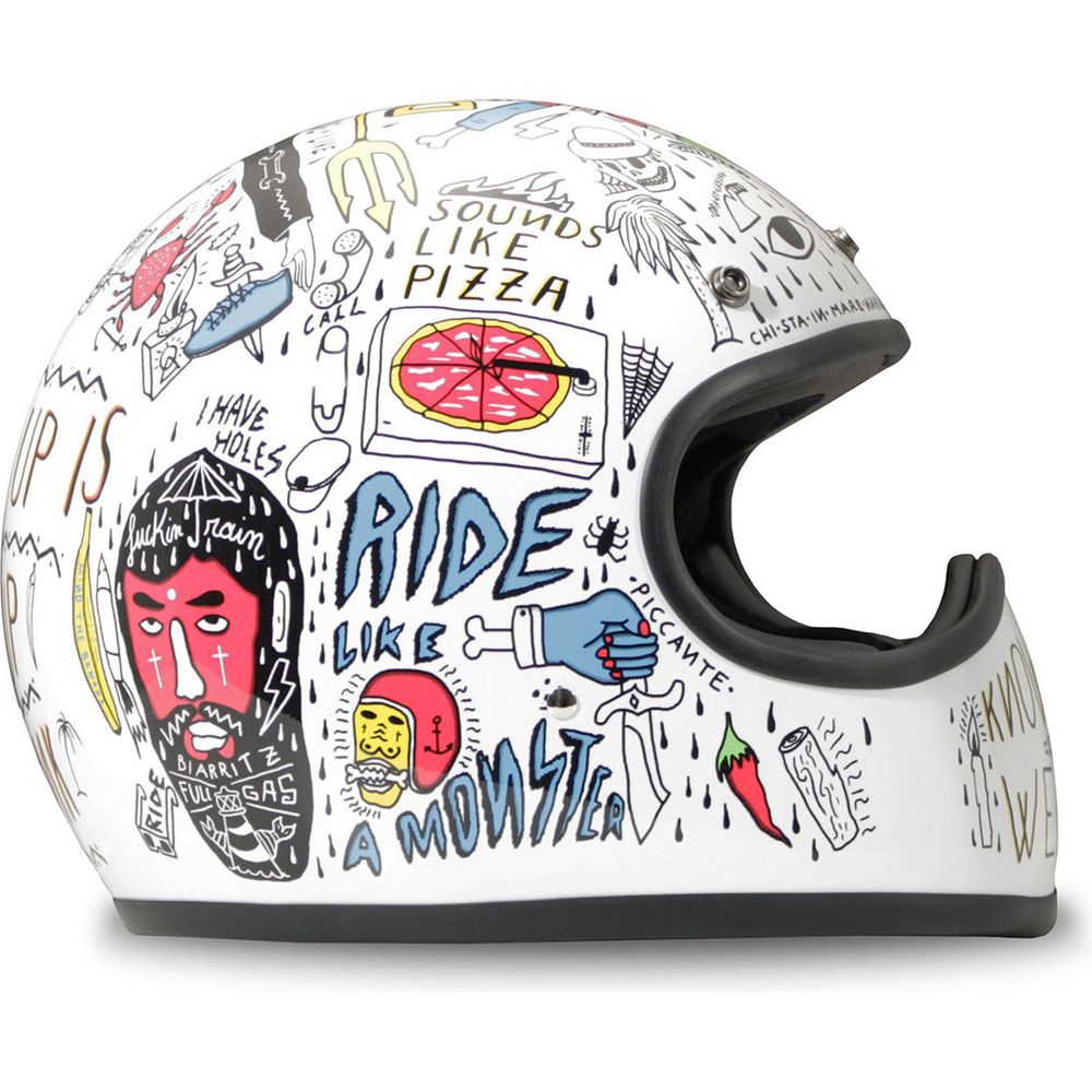 DMD Racer Standard Full Face Helmet Tribal