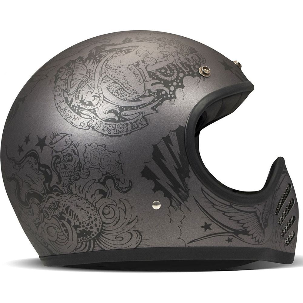 DMD SeventyFive Standard Full Face Helmet Sailor - FREE UK Shipping, FREE 365 Day Returns | Moto Central