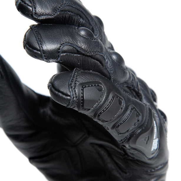 Dainese Druid 4 Leather Gloves Black / Black / Charcoal Grey