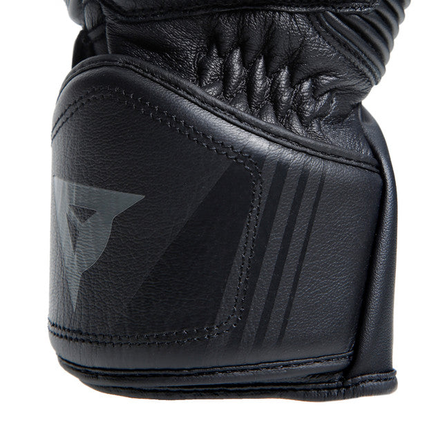 Dainese Druid 4 Leather Gloves Black / Black / Charcoal Grey