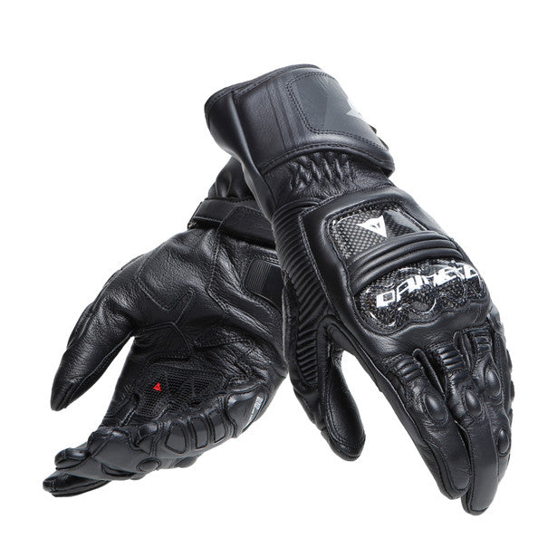 Dainese Druid 4 Leather Gloves Black / Black / Charcoal Grey