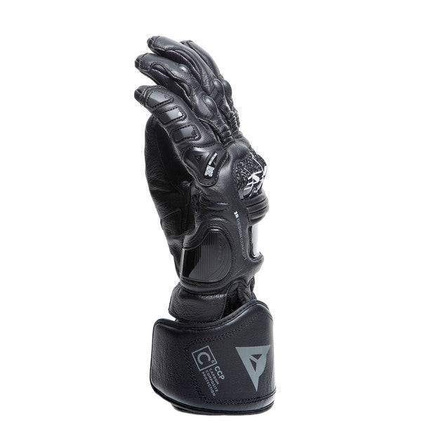 Dainese Druid 4 Leather Gloves Black / Black / Charcoal Grey