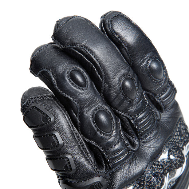 Dainese Druid 4 Leather Gloves Black / Black / Charcoal Grey