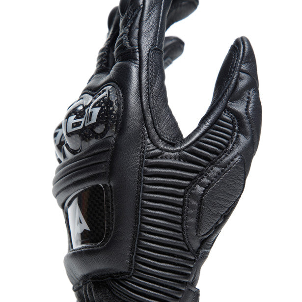 Dainese Druid 4 Leather Gloves Black / Black / Charcoal Grey