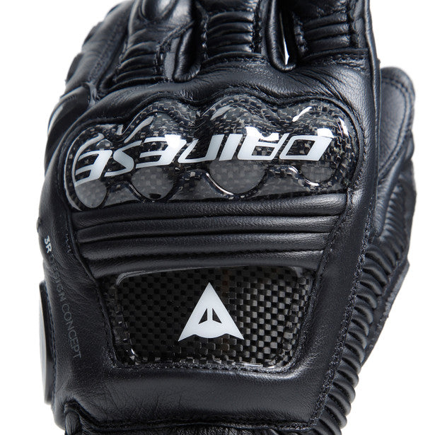 Dainese Druid 4 Leather Gloves Black / Black / Charcoal Grey