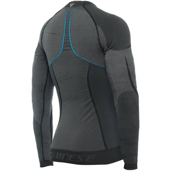 Dainese Dry Long Sleeves Base Layer Top Grey - FREE UK Shipping, FREE 365 Day Returns | Moto Central