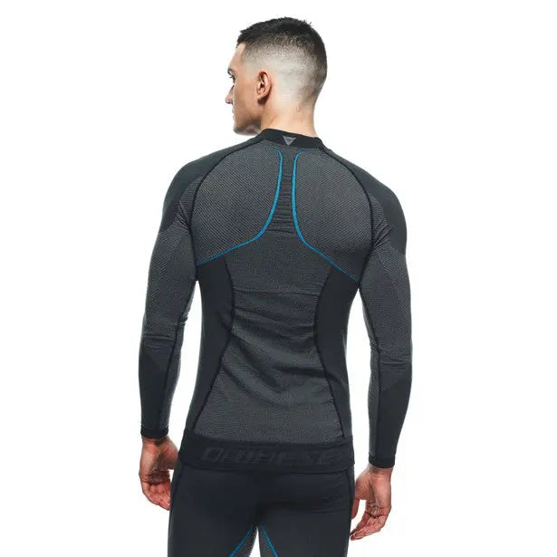 Dainese Dry Long Sleeves Base Layer Top Grey - FREE UK Shipping, FREE 365 Day Returns | Moto Central