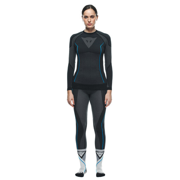 Dainese Dry Ladies Long Sleeves Base Layer Top Grey