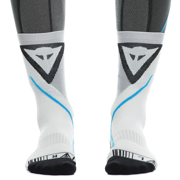 Dainese Dry Mid Socks White / Grey