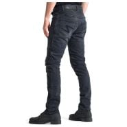 Pando Moto Karl Devil 9 Slim Fit Cordura / Aramid Jeans Black - FREE UK Shipping, FREE 365 Day Returns | Moto Central