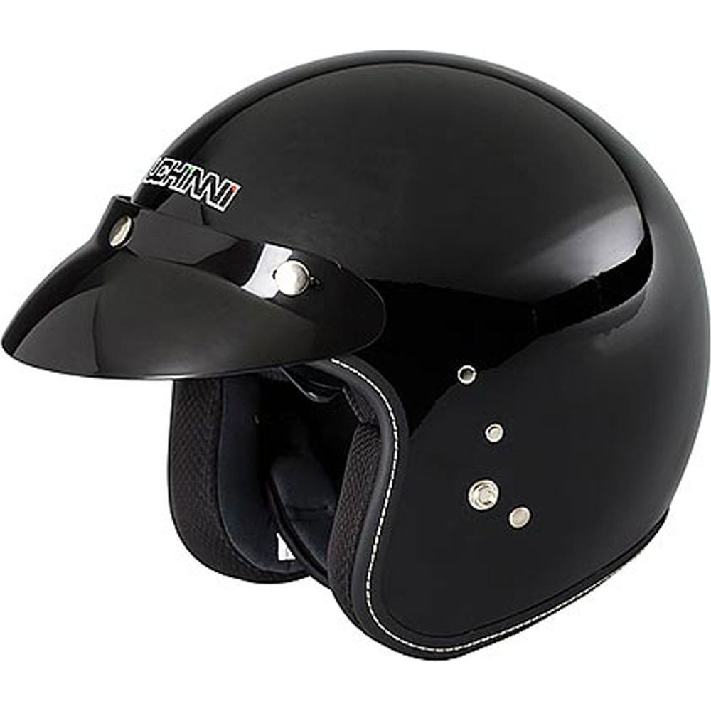 Duchinni D501 Open Face Helmet Gloss Black