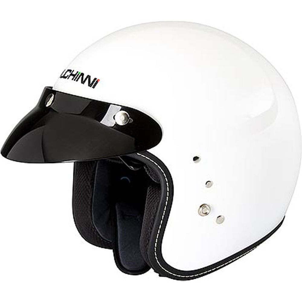 Duchinni D501 Open Face Helmet White