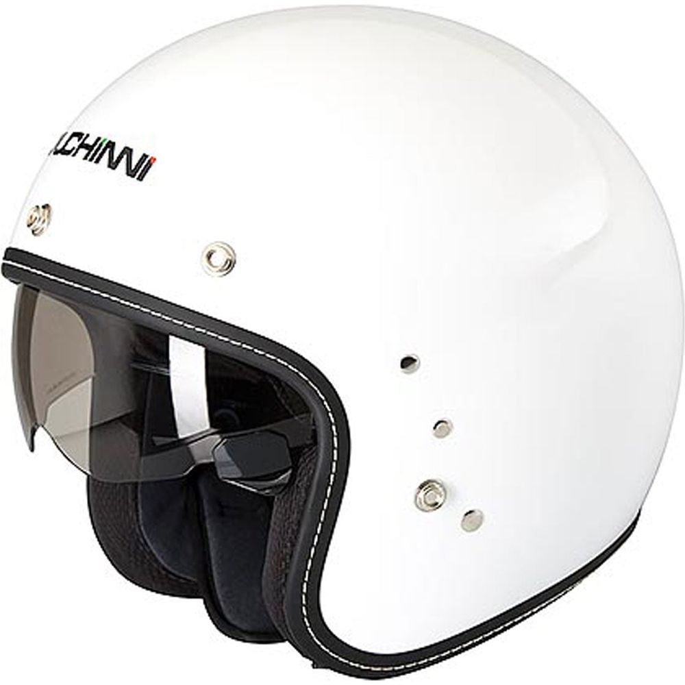 Duchinni D501 Open Face Helmet White  - FREE UK Shipping, FREE 365 Day Returns | Moto Central